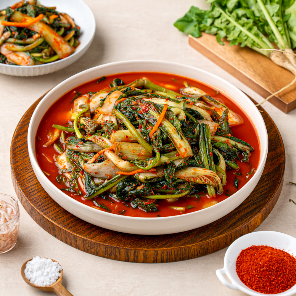 열무 얼갈이 김치 전라도김치 2kg 3kg 5kg 국내산 - 상세 이미지 2