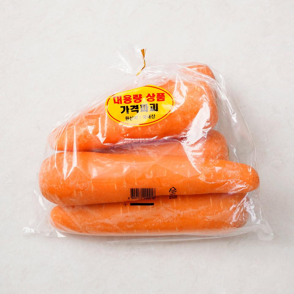 메가마트 당근 대용량 기획 2kg내외/봉