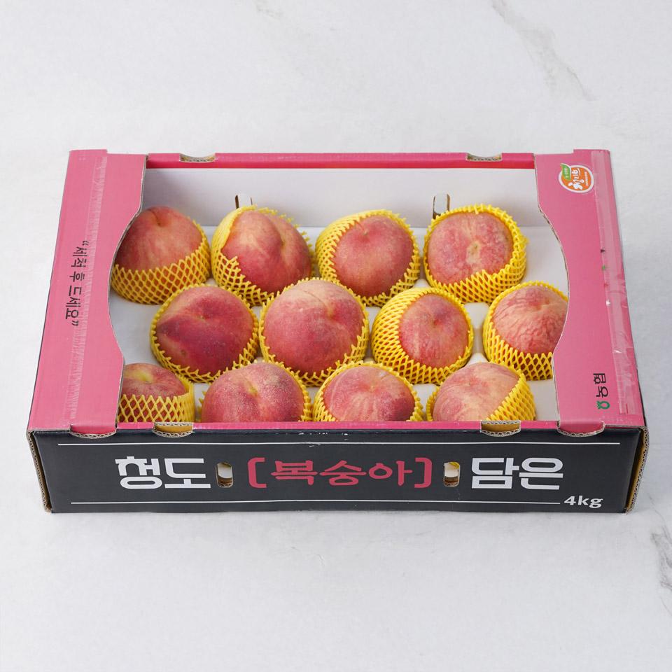 메가마트 부드러운 복숭아 4kg/박스