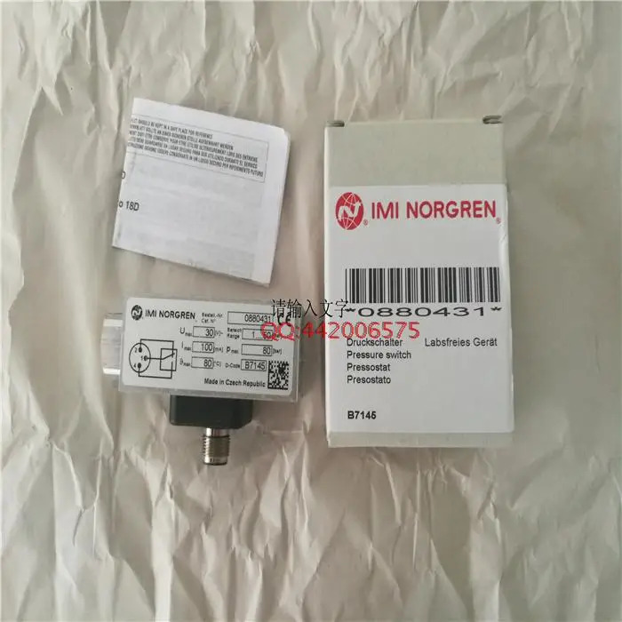 Norgren 압력 스위치 0880431 B7145 압력센서