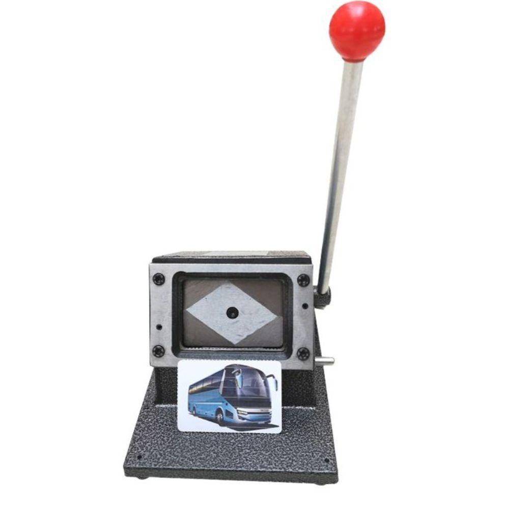 카드 절단기 PVC 포토 명함 잘두 사진 커팅기 절단기 86x59mm 둥근모서리 R1 - 상세 이미지 3