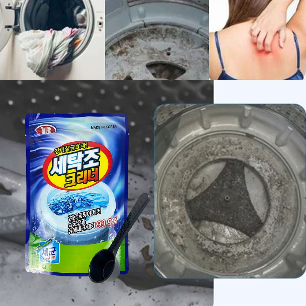 드럼세탁기 세탁조 크리너 간편 위생 통세척 청소 세제