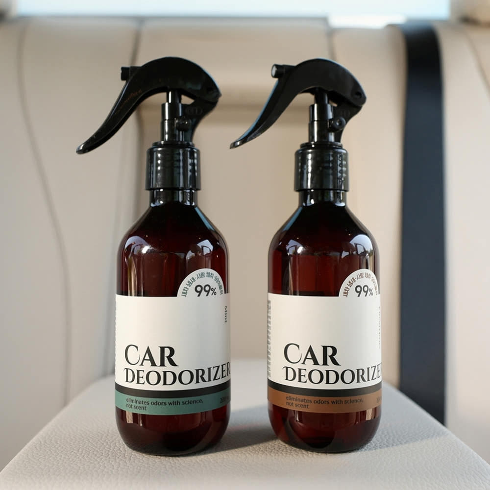 [불스원] 차량용 탈취제 딥클린 에어 새 차 냄새 담배냄새 제거 200ml 에어 민트