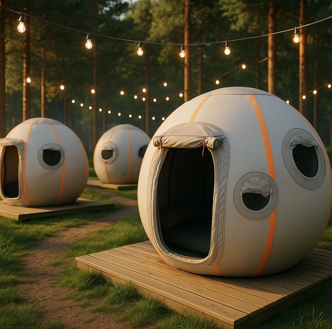 에어박스 에어로스피어 (펜션, 글램핑장, 행사)