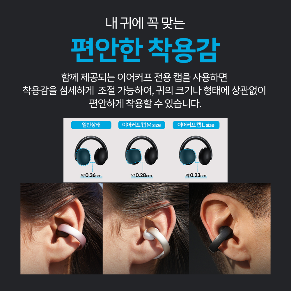 앤커 사운드코어 에어로클립 블루투스이어폰 A3388