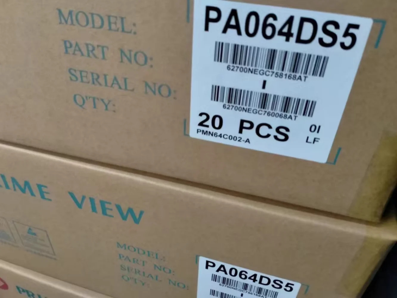PA064DS5LF LCD 디스플레이 화면