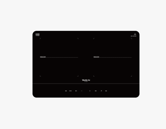 업소용인덕션 2구 웰치 이동식 전기레인지 고화력 타이머 이동형 PC방 주방 가정 3.5KW