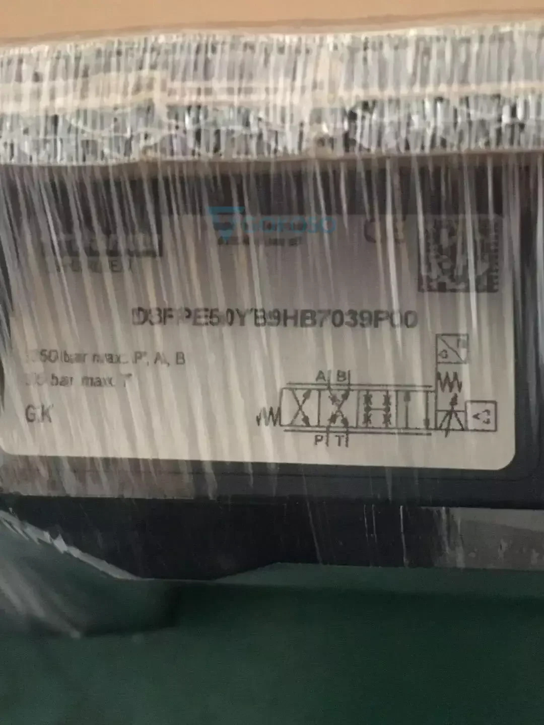 D3FPE50YB9HB7039P00 파커 밸브