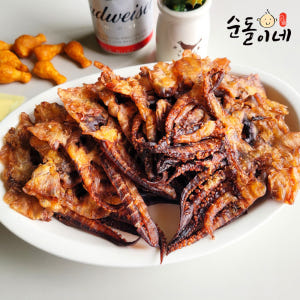 순돌이네 흑족 숏다리 오징어 조미 간식 안주 구이 다리 300g 맛있게 먹은 솔직 후기 - 상품 이미지 1
