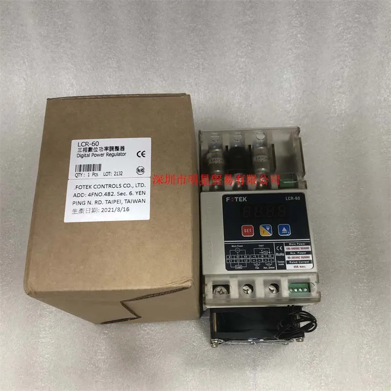 대만 FOTEK YanGM호환ing 3상전원 레귤레이터 LCR-60 원 페널티 10