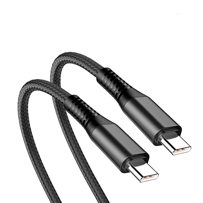 마이크로텍 패브릭 100W C to C 타입 PD 초고속충전 케이블 - 상세 이미지 3
