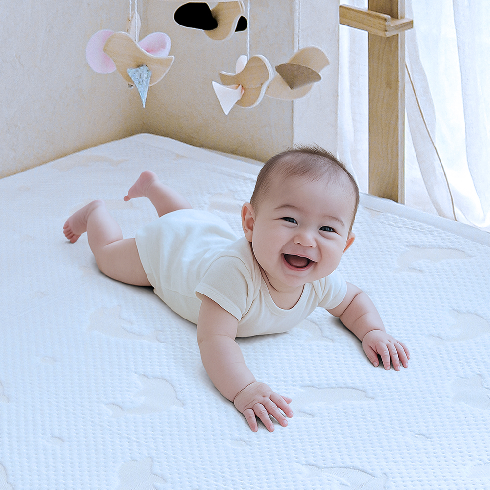 바르맘 아기 태열방지 쿨매트 신생아 여름 침대 냉감 패드 듀라론 쿨 사계절 이불