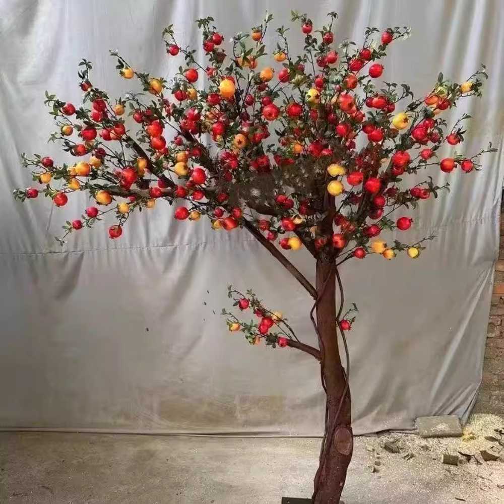 인조 감나무 장식 소품 조화 감열매 인테리어 포인트 A형 1.5m x 1m(둥근형) - 상세 이미지 4