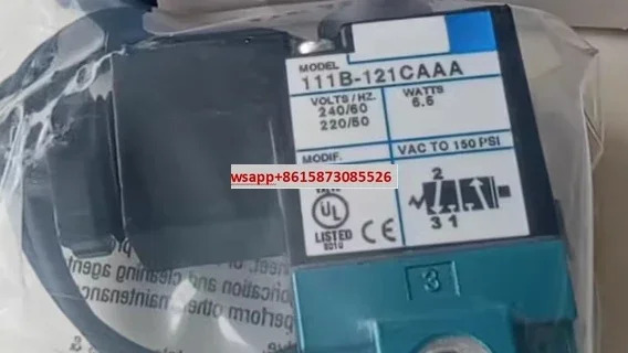 미국 M-a-c 솔레노이드 밸브 111B-121CAAA 111B-121CA