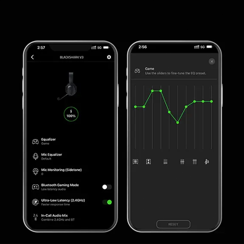 [국내정발] 레이저 블랙샤크 V3 게이밍 무선헤드셋 블랙 - 상세 이미지 3