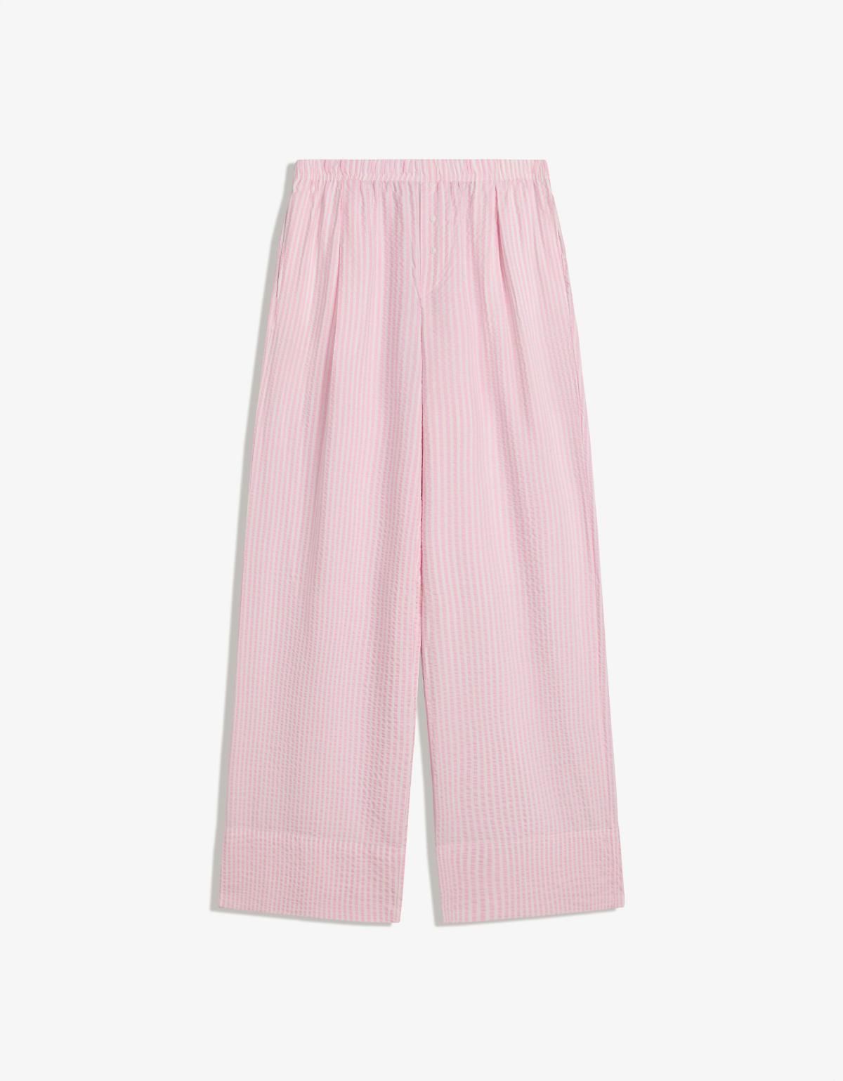버쉬카 라이트 핑크 텍스처 와이드 팬츠 5125/692 PINK - 상세 이미지 2