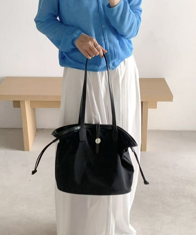 트윌 콤비 바흐 쇼퍼 [3COLOR] - 상세 이미지 3