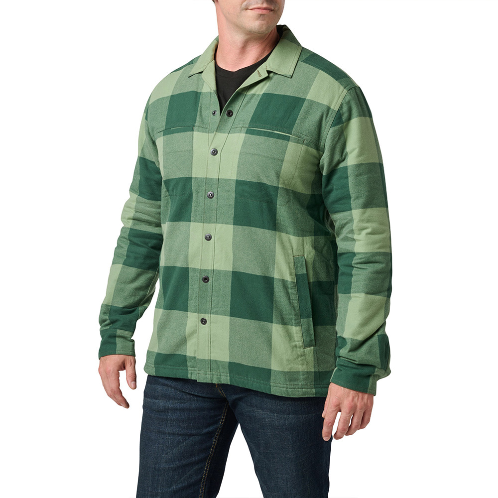 5.11 택티컬 세스 셔츠 자켓(트레킹그린 체크) - Seth Shirt Jacket(Trekking Green Check) - 상세 이미지 2