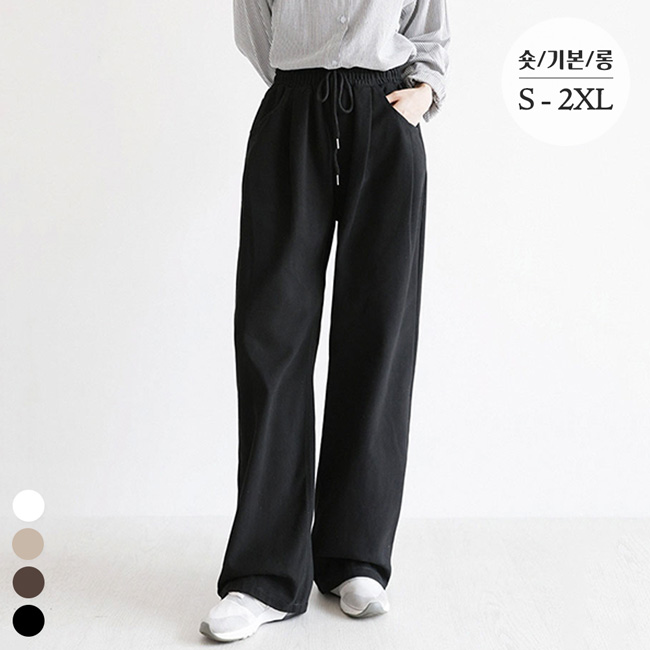 [애착팬츠No.7] 소프트코튼 핀턱 밴딩 팬츠_264761 - 상세 이미지 2