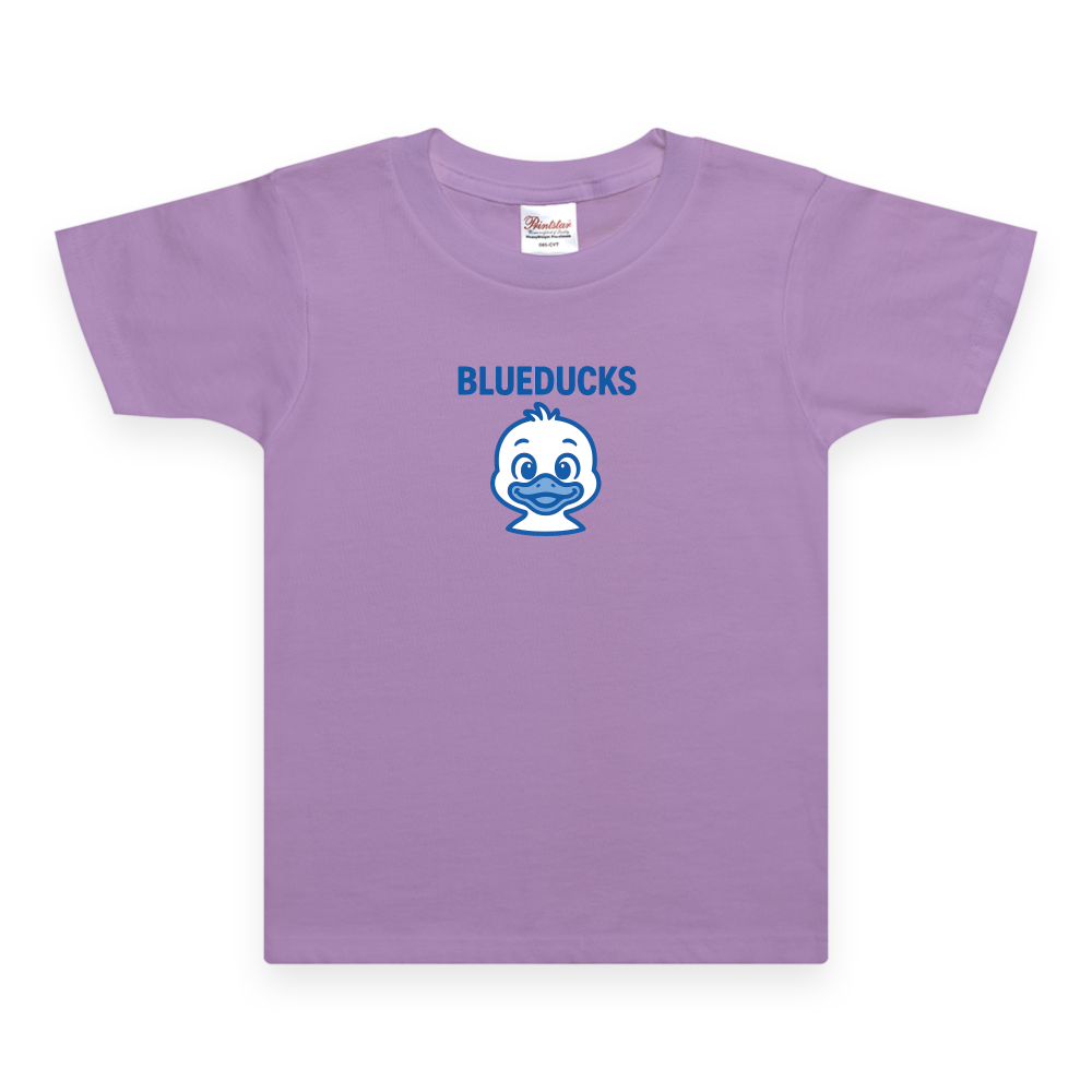 베이직 라운드 반팔 티셔츠(아동)_BLUEDUCKS 베이비덕 캐릭터 / 23가지 색상 - 상세 이미지 5
