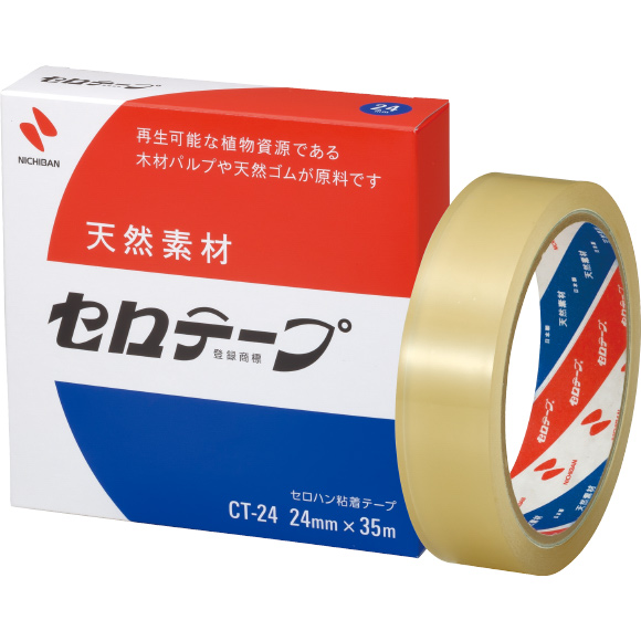 니찌반 테이프 도장 박리 셀로판 테이프 CT-24 - 메인 이미지