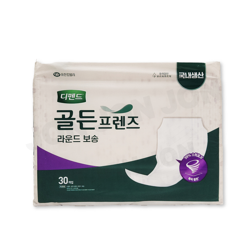 디펜드 골든프렌즈 안심 라운드 보송 속기저귀 180매