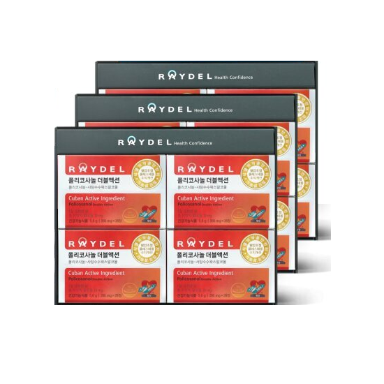 레이델 폴리코사놀 더블액션 28정 12박스 (336정)