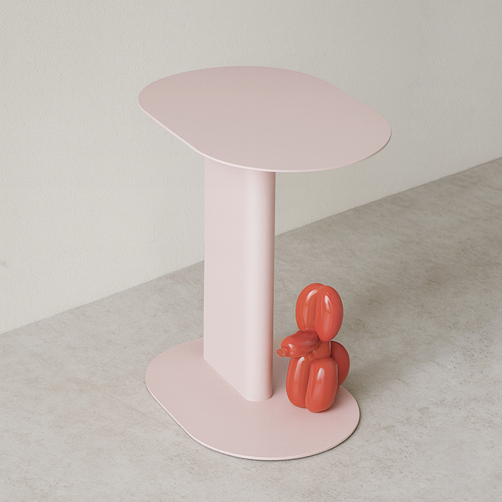 이노센트 오벨라 사이드 테이블 보조 소파 간이테이블 i105795 베이비핑크