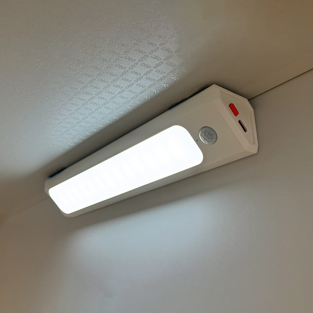 플리츠 센서등 무타공 LED 무선 화장실 발목등 현관 파카이라이트