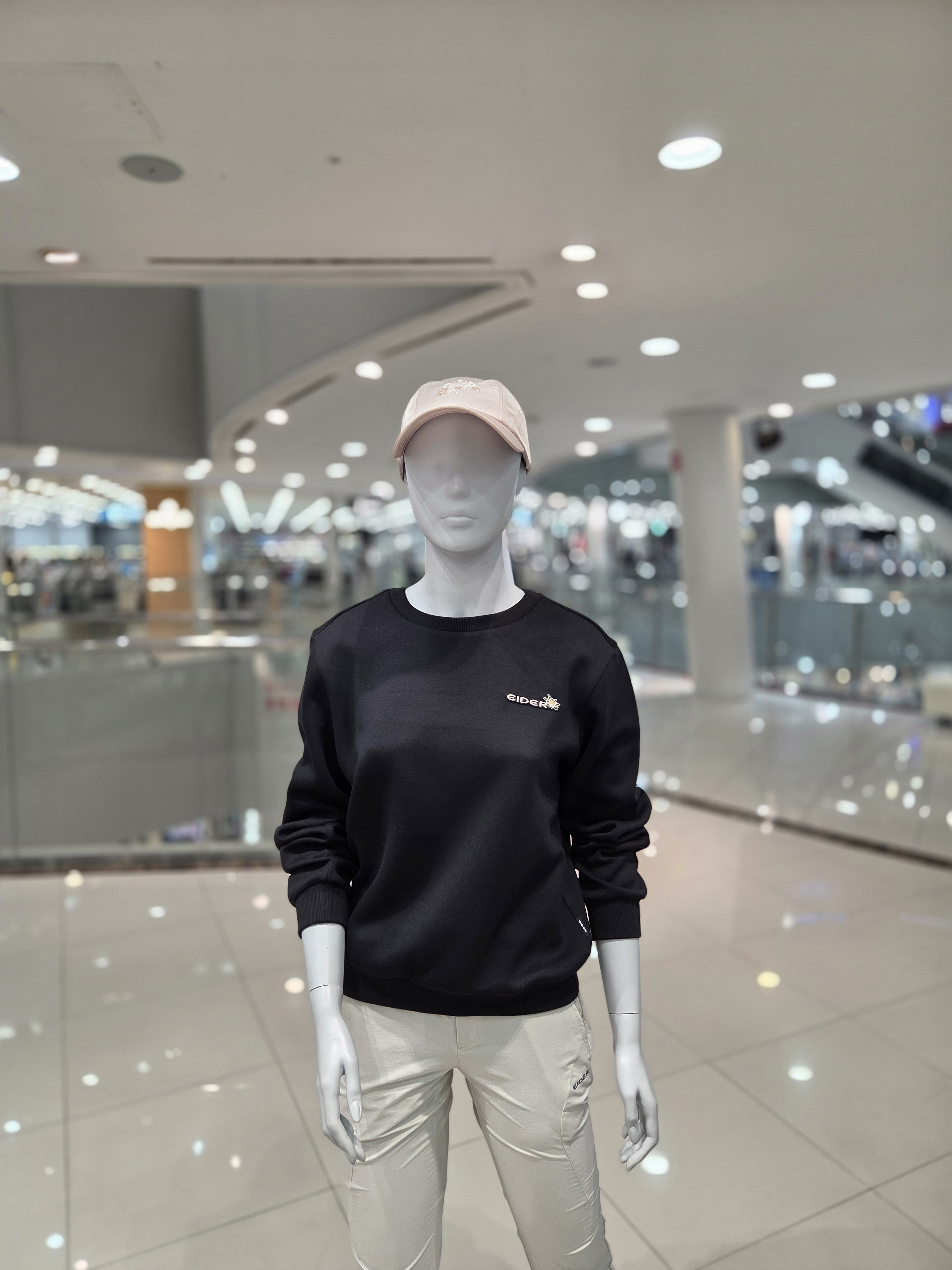 아이더 여성 긴팔 맨투맨 티셔츠 더 스웻 WU24255