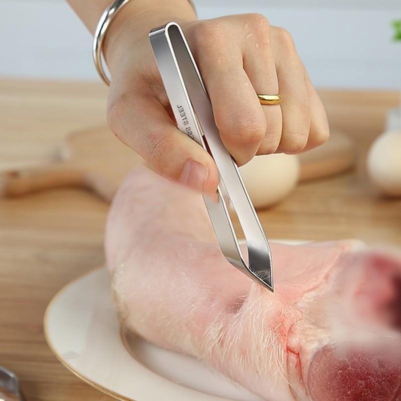 생선 가시 제거 핀셋 뽑기 빼기 주방용 뼈 제거 고기털 - 상세 이미지 5