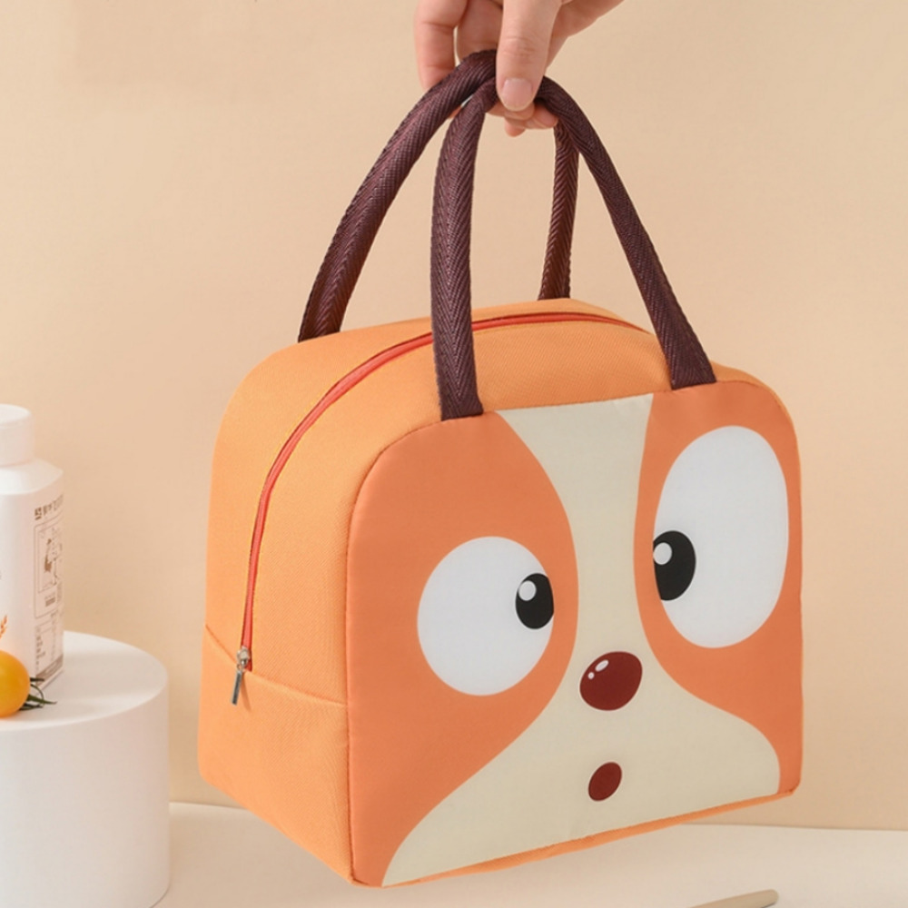 미니 도시락 직장인 피크닉 은박 손잡이 캐릭터 보온 보냉백 주문제작