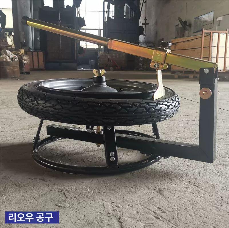 타이어 탈착기 오토바이 교체 체인저 분해 정비 수리 블랙 타이어 체인저 - 상세 이미지 3