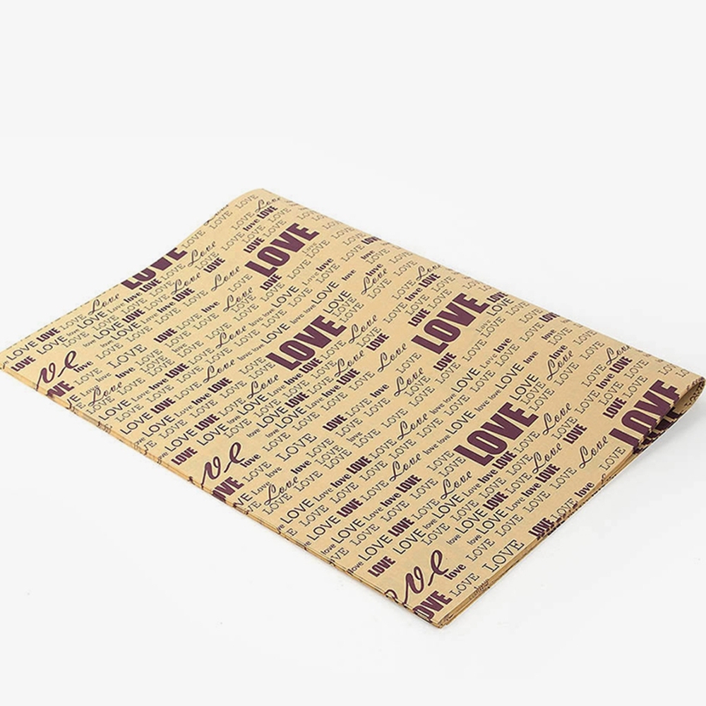 레트로 종이포장지 크라프트 신문지 꽃포장지 70X50cm 20장 - 상품 이미지