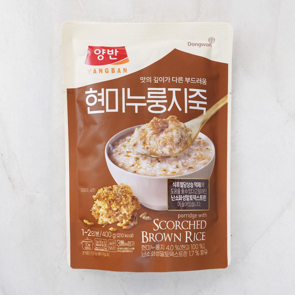 메가마트 동원 양반 현미누룽지죽 400g - 상품 이미지