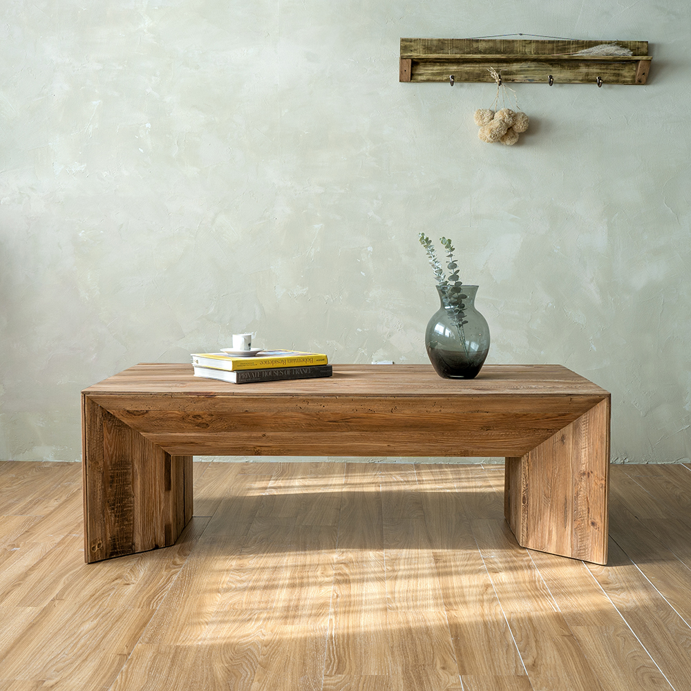 비올라 고재 원목 거실 소파 테이블 탁자