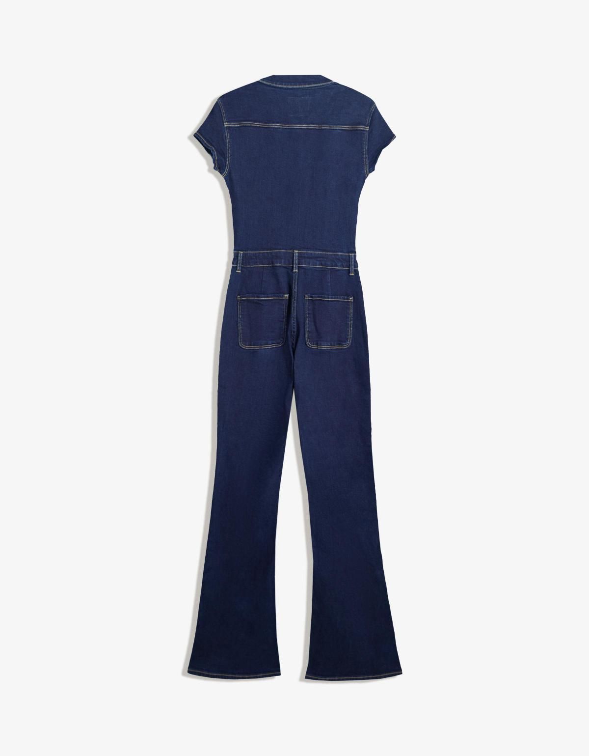 버쉬카 트렌디 데님 점프수트 8499/534 NAVY - 상세 이미지 3