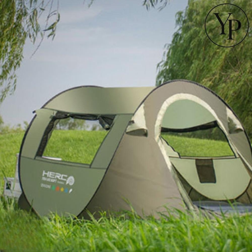 5-6인 원터치 그늘막 텐트 돔쉘터 피크닉 야외 자동 오픈 경량 베이스캠프