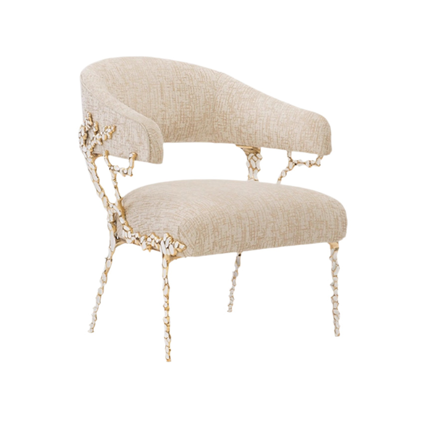 오키드 인테리어 벨벳 라운지 다이닝 체어 Orchid Chair - 상품 이미지