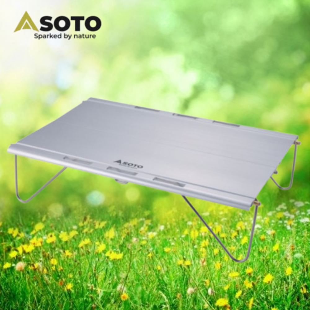 소토 접이식 백패킹 테이블 BPL ST 632 필드 카이트