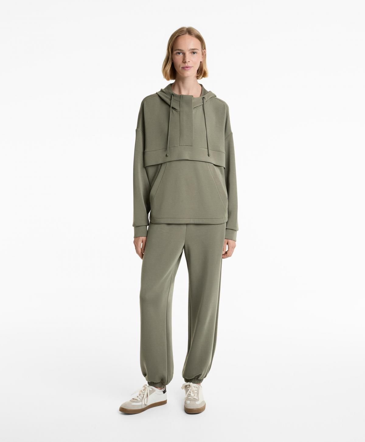 오이쇼 모달 소프트 집업 후드티 1780/791 WASHEDKHAKI - 상세 이미지 3