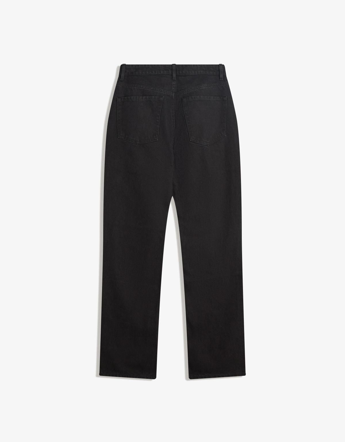 버쉬카 블랙 데님 스트레이트핏 청바지 5005/534 BLACK - 상세 이미지 5