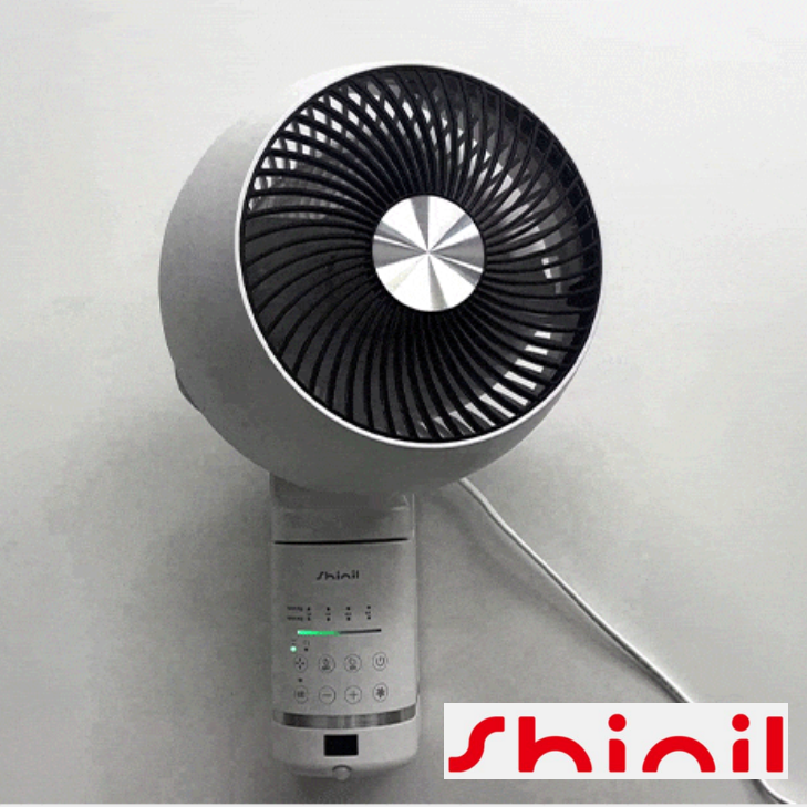신일 서큘레이터 벽걸이 선풍기 벽 부착 사무실 소형 벽걸이 선풍기