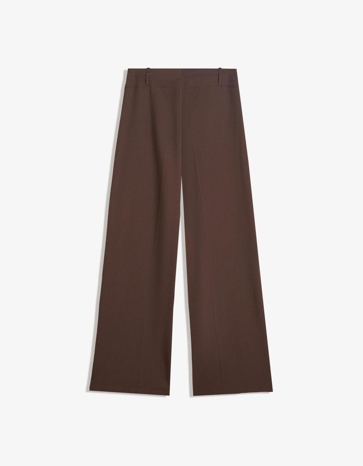 버쉬카 브라운 와이드핏 와이드 팬츠 5095/741 BROWN - 상세 이미지 5