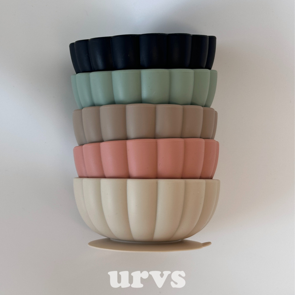 urvs 가리비볼 Scallop bowl 이유식그릇 이유식식기 실리콘그릇