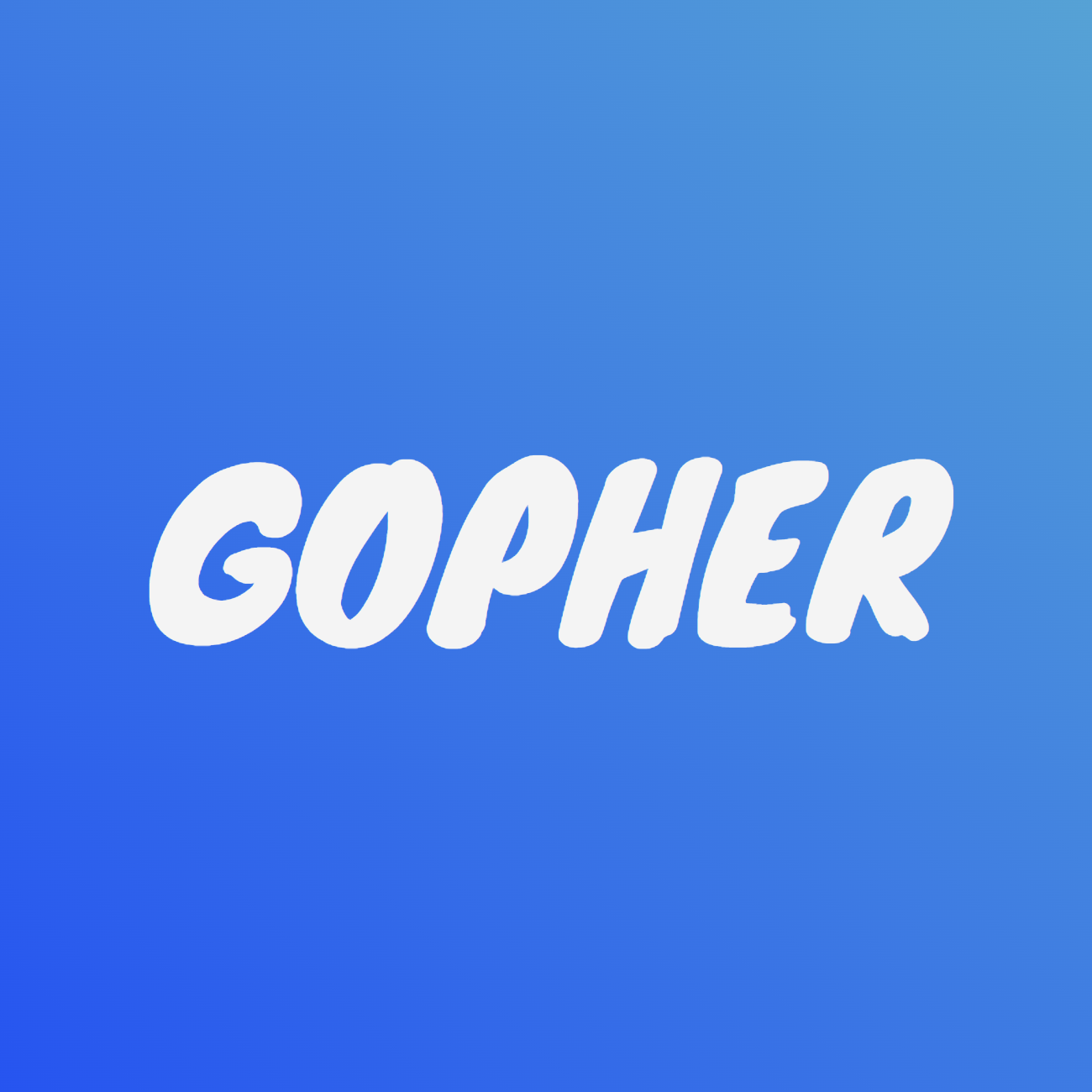 GOPHER 스토어 로고