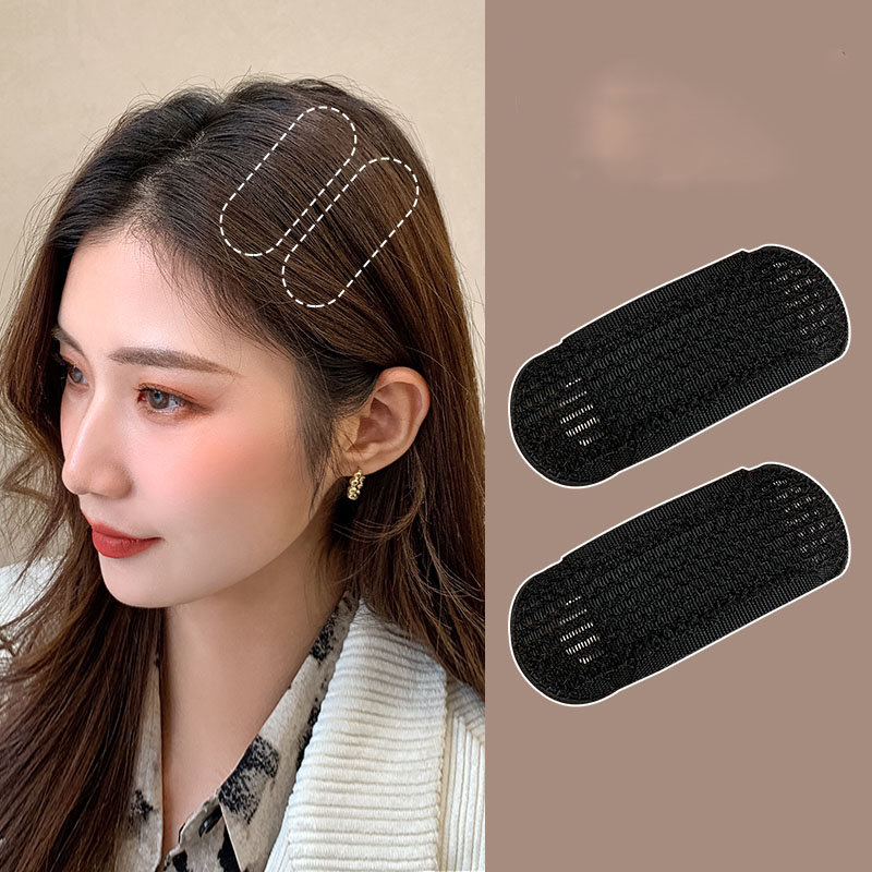 볼륨 헤어핀 볼륨핀 머리뽕 정수리 볼륨 패드 집게 앞머리 똑딱 - 상세 이미지 3