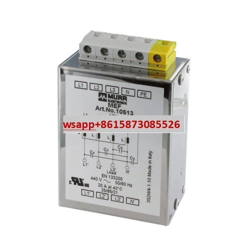 10513 MURR I 20A U 4x440 VAC 필터 E-M-C 미개봉 신