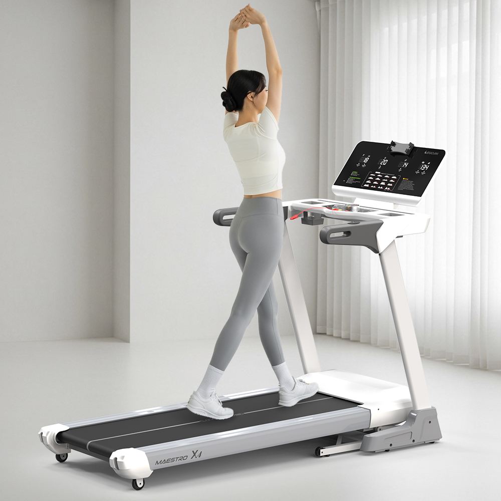이고진 자율주행 스마트 런닝머신 X4 가정용 저소음 자동경사 아파트형 유산소 실내 운동기구 이미지 3