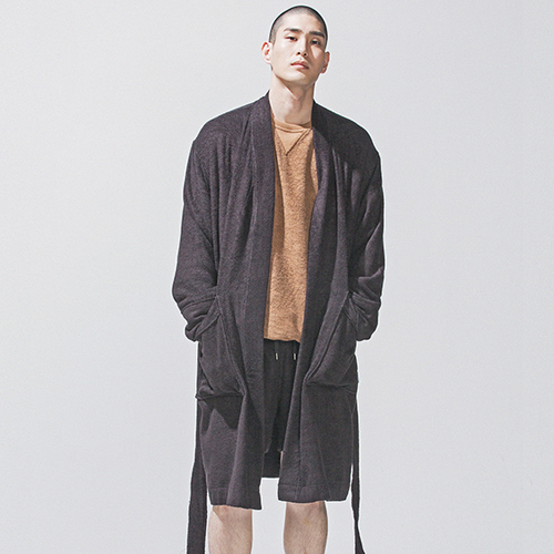 여름 샤워 나이트 신혼 호텔 수면 슬립 바스 홈 커플 여름 잠옷 목욕 뱀브 웨어 로브 가운 - 상세 이미지 4